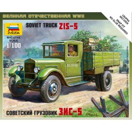 Zvezda 1/100 Soviet Truck Zis-5
